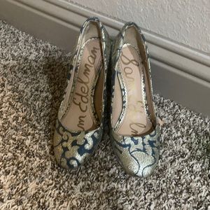 Sam Edelman 6 1/2 heels..Eur 36.5